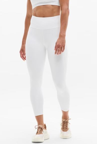 Athleta Leggings Interval Stash 7/8 Size M White - Picture 6 of 6